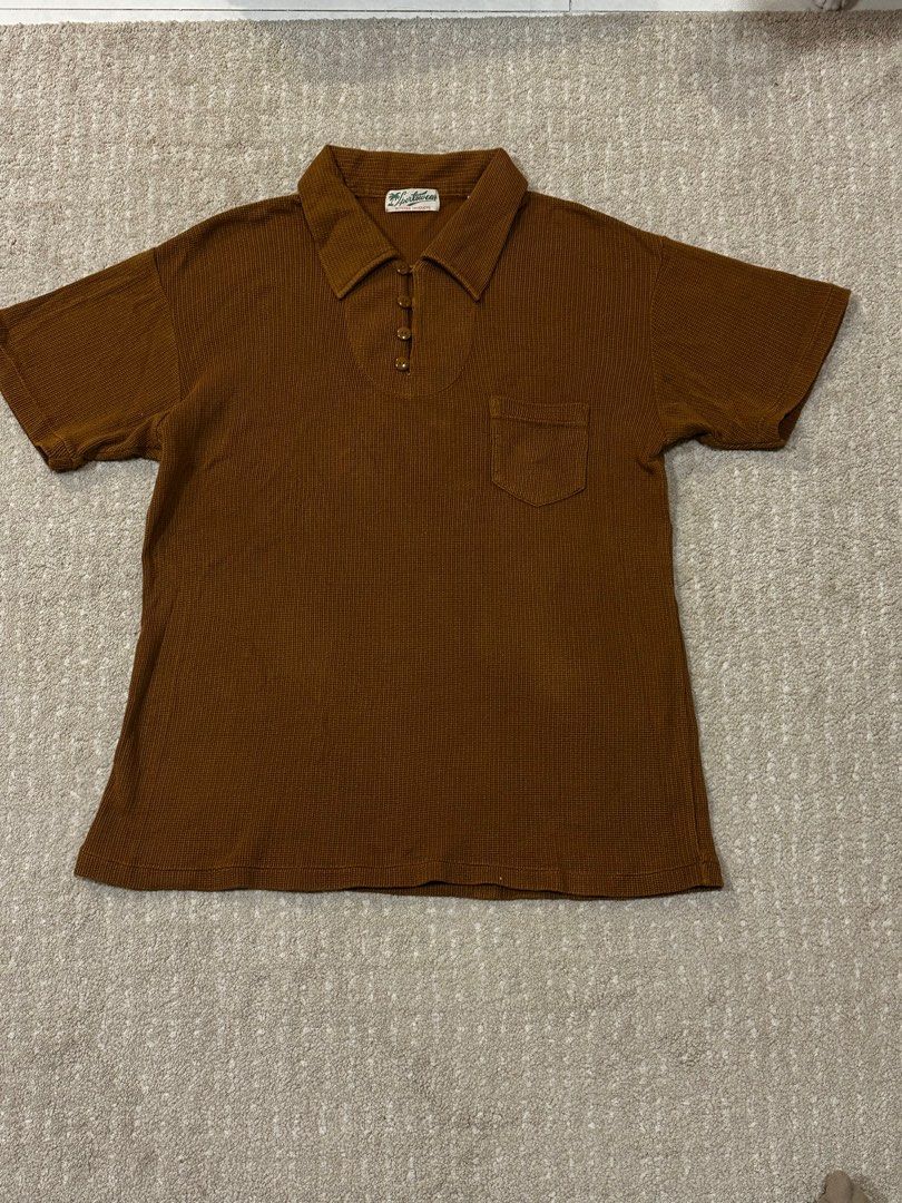 butcher products ニットポロ 別注』PENNEYS×DOORS THE FOX ハイゲージ ニットポロ[DR45