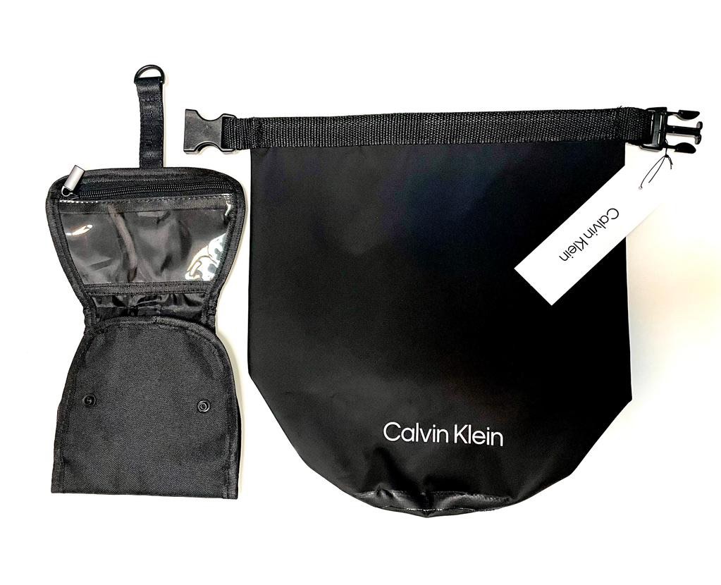 Calvin Klein 2 in 1 toiletry bag, Men's Fashion, Bags, Belt bags