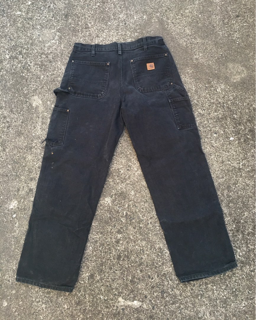 Carhartt Double Knee, Men's Fashion, Bottoms, Jeans on Carousell