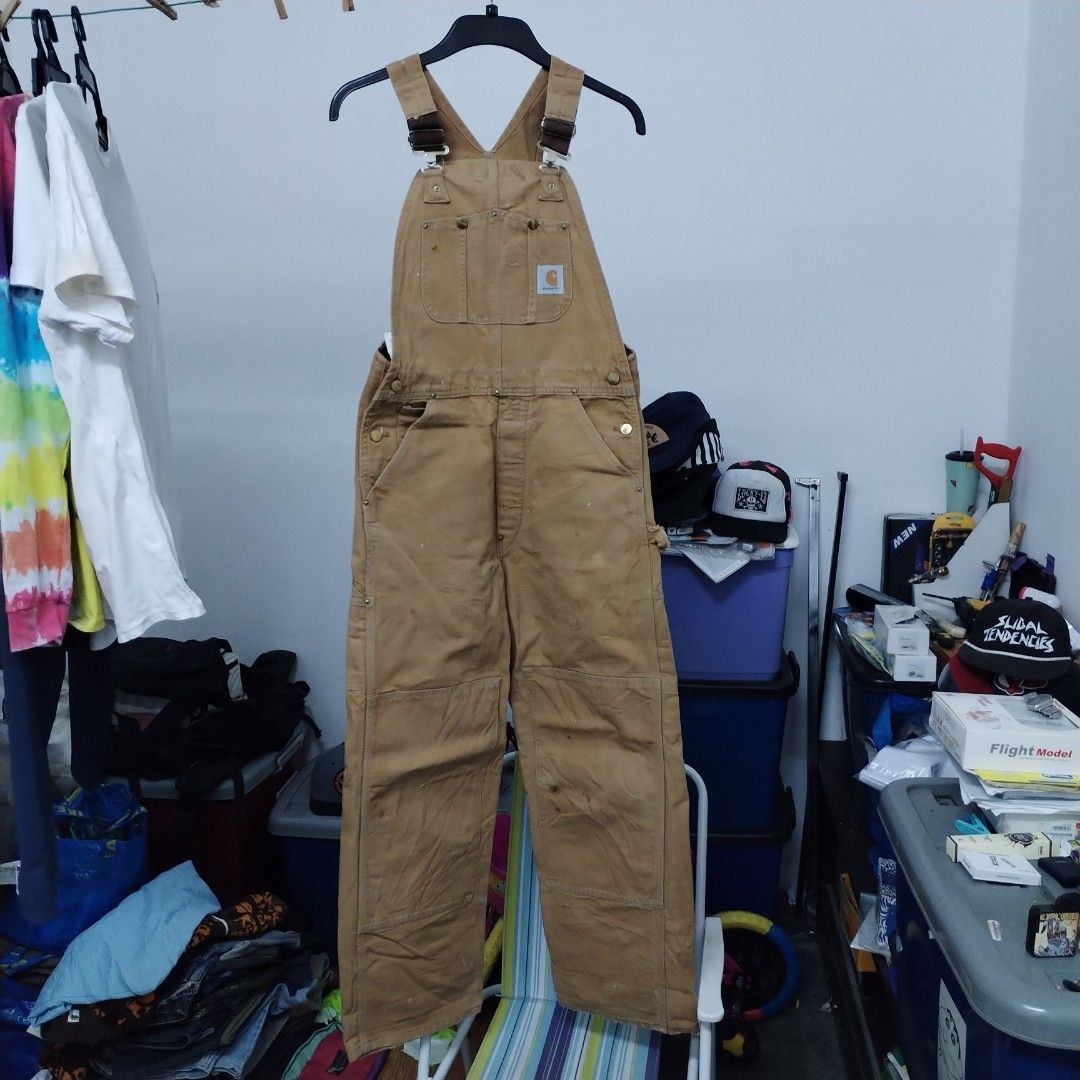 Carhartt double deals knee overalls