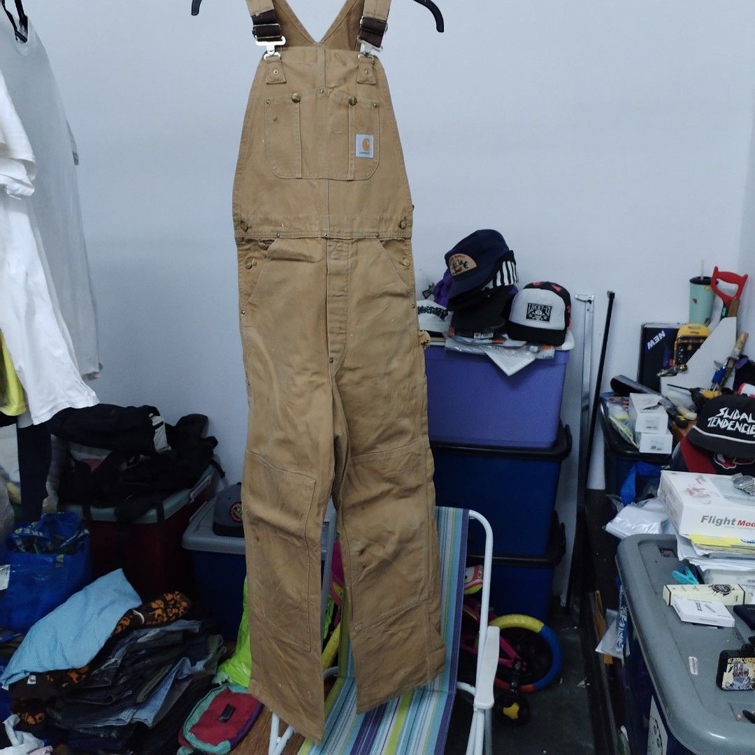 Carhartt overall Double knee, Men's Fashion, Coats, Jackets and