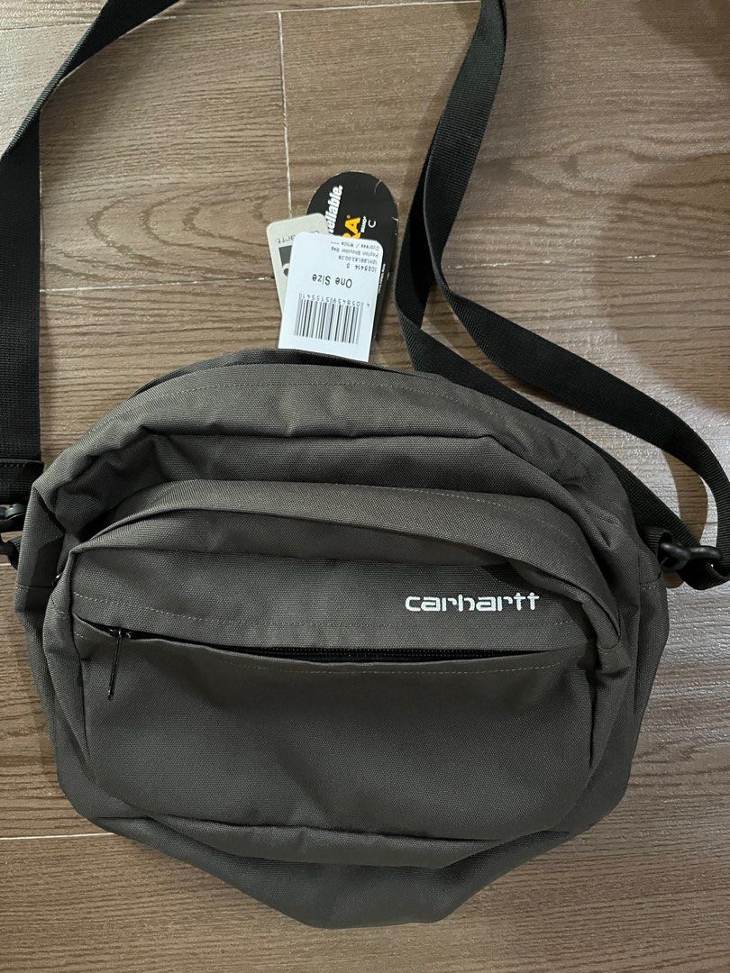 Carhartt WIP Payton Shoulder Bag Olive Green Men s Fashion Bags Sling Bags on Carousell
