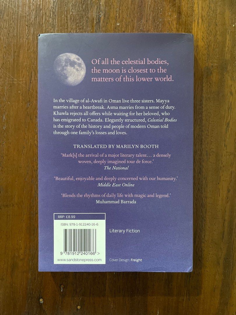 CELESTIAL BODIES by Jokha Alharthi on Carousell