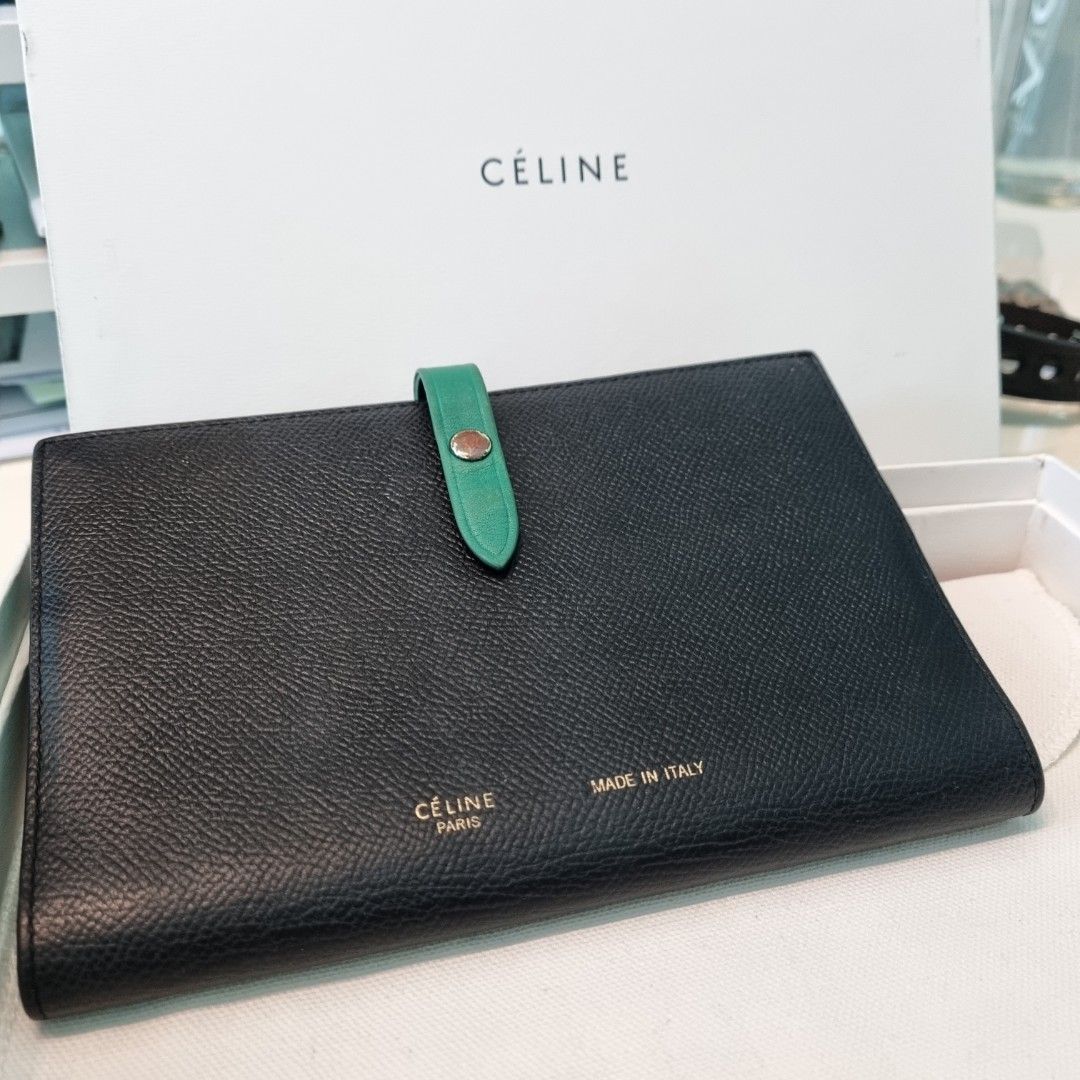 Celine store wallet green
