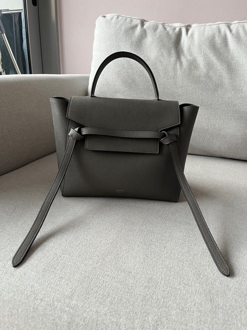Celine belt new arrivals bag gray