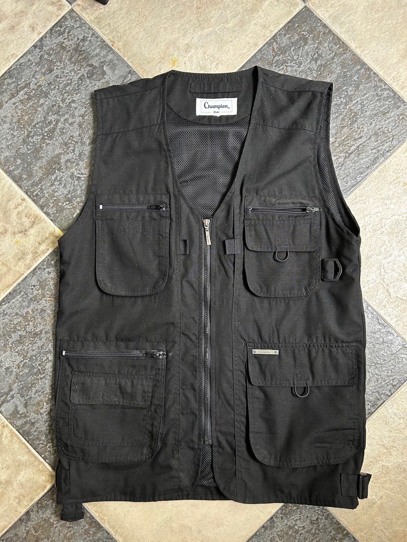 Champion Dale Black Vest Men s Fashion Tops Sets Vests on