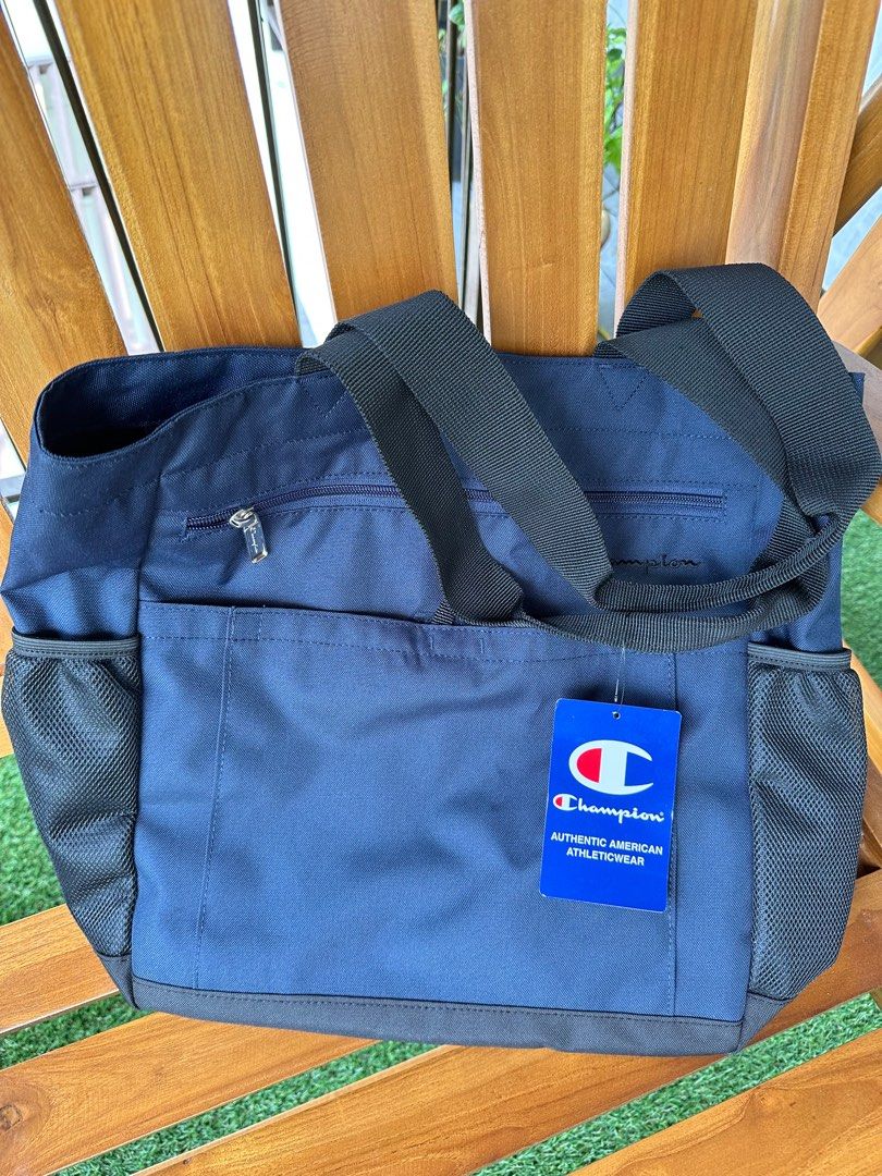 Champion tote top bag blue