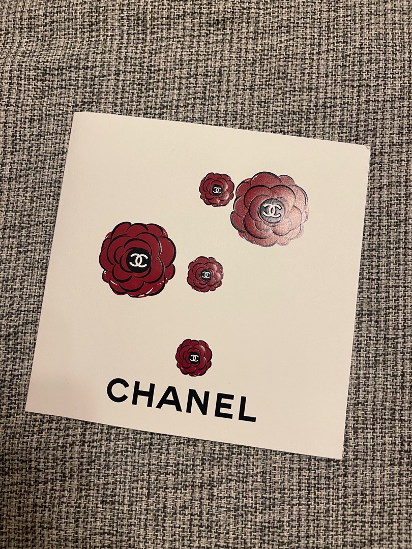 Chanel Birthday Card, 興趣及遊戲, 收藏品及紀念品, 郵票及印刷品