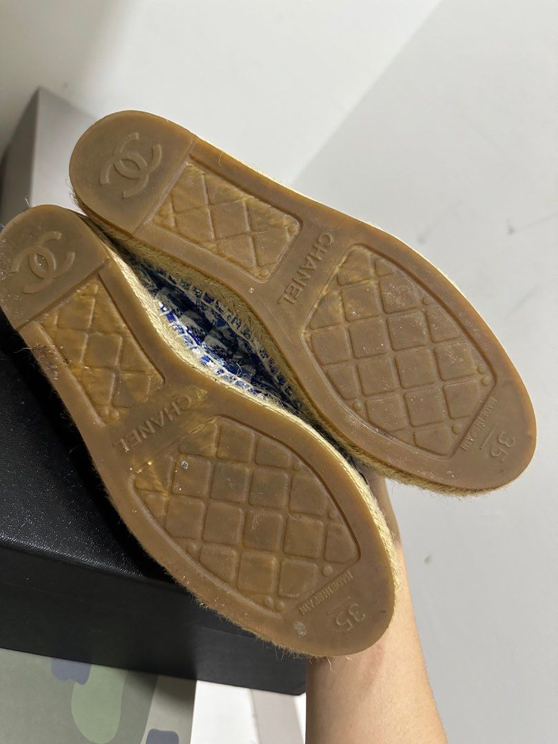 Chanel espadrilles selfridges store