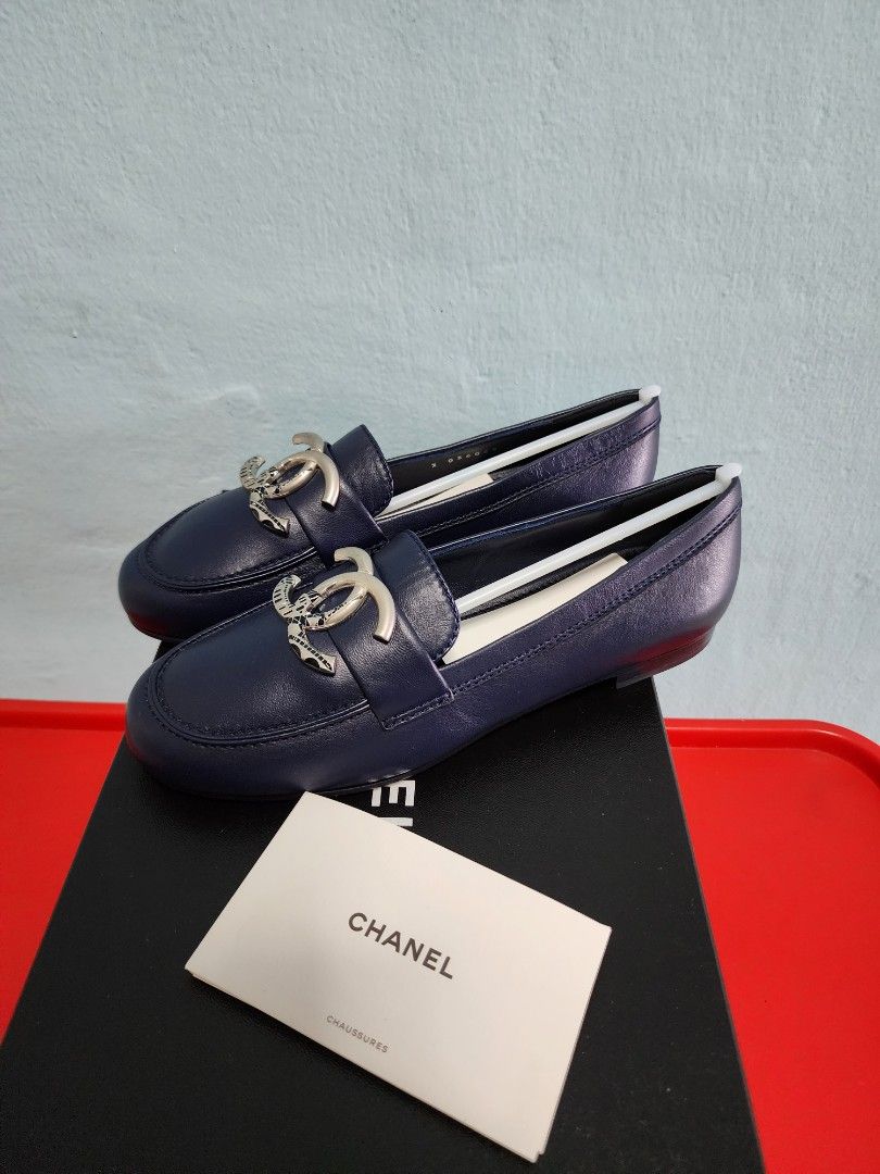 Chanel Loafers, Luxury, Sneakers & Footwear on Carousell