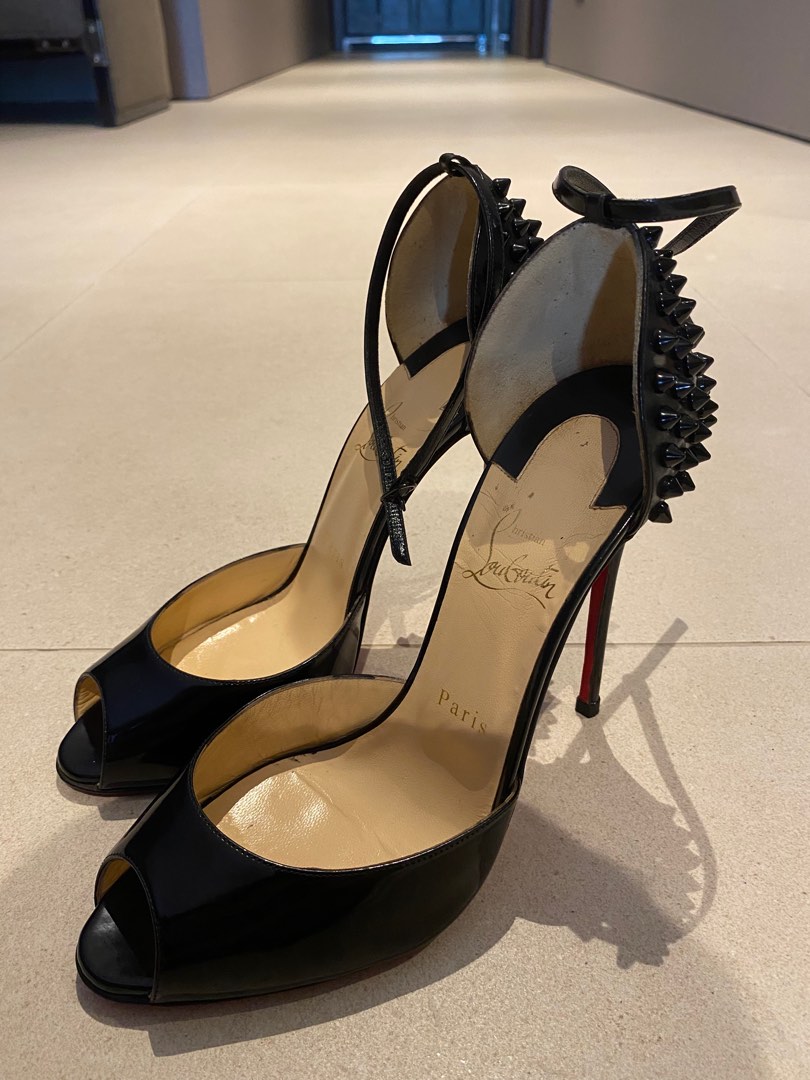 Christian Louboutin Black heels/stilettos, Women's Fashion, Footwear, Heels  on Carousell