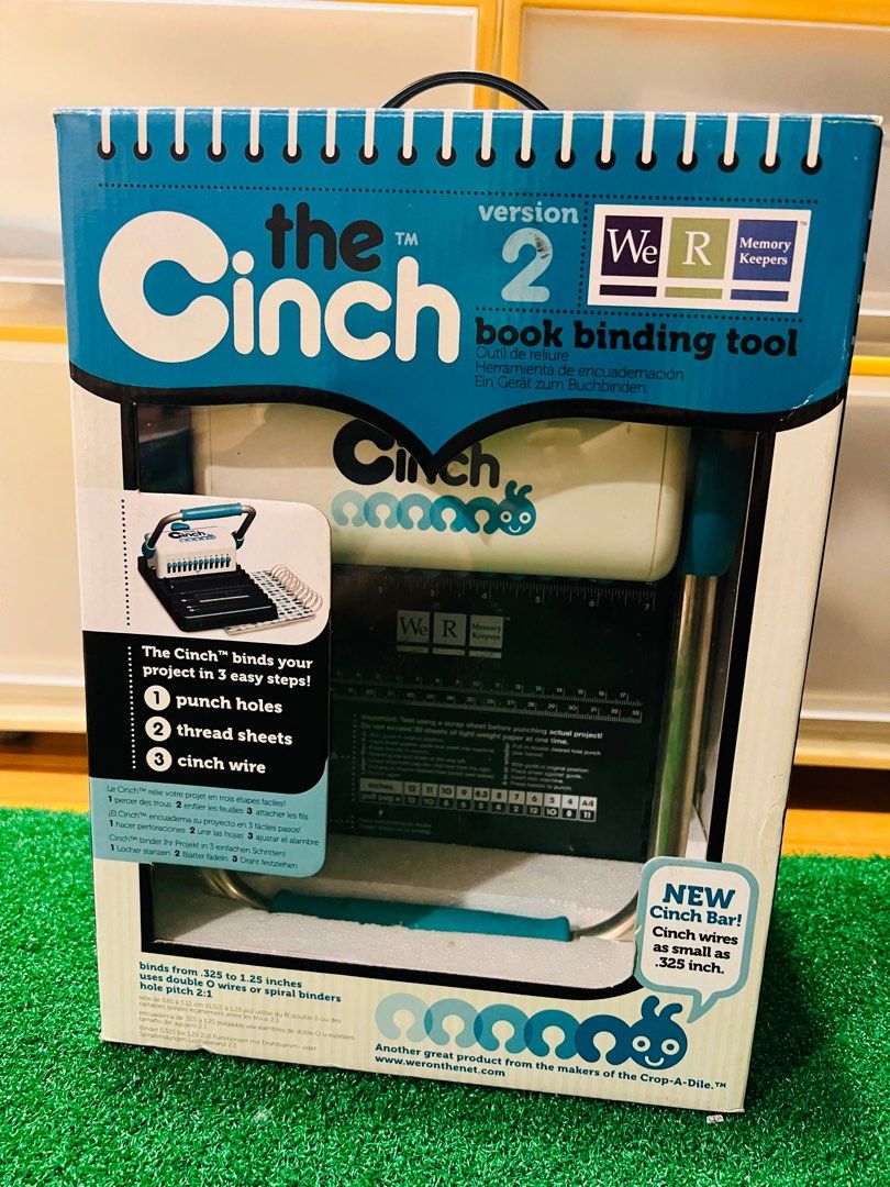 Cinch Book Binding Tool (Version 2), Hobbies & Toys, Stationery