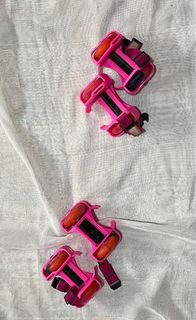 Clip-on Roller skates | Pink