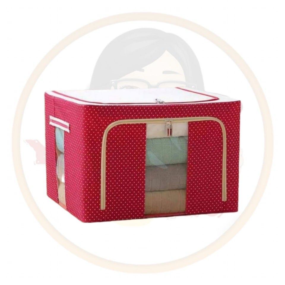 Cloth storage box (Category: Storage Boxes & Baskets) located in Quezon City. Submitted by gervincho (Listing ID 1225571935, Image 1). Description: • Brand new • Capacity: 72 liters • Size: L: 50cm W: 40cm H: 33cm • Stackable • Two way zipper for opening/closing • Transparent side panel design • Open for pick up or delivery (plus shipping fee). • Open for reservations (with advance payment required)..