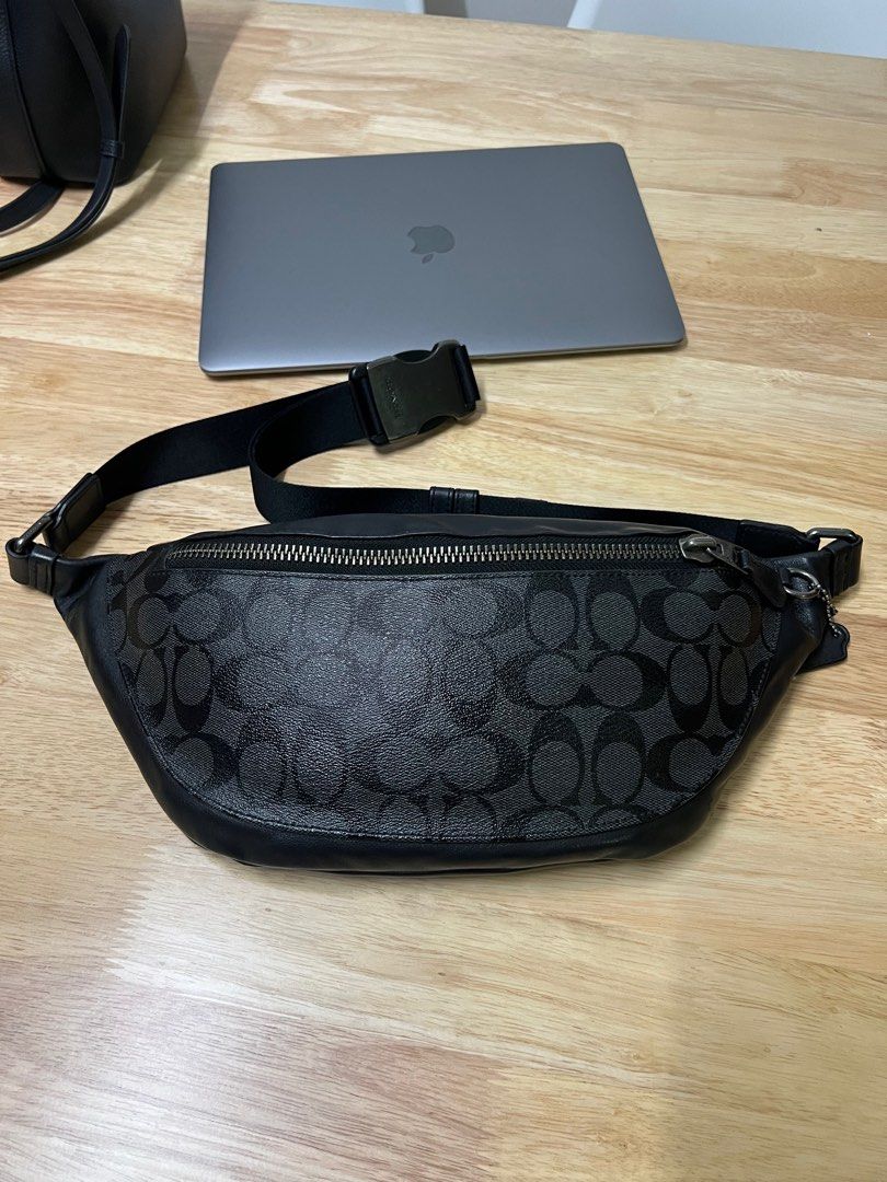 Coach belt bag signature canvas cheap
