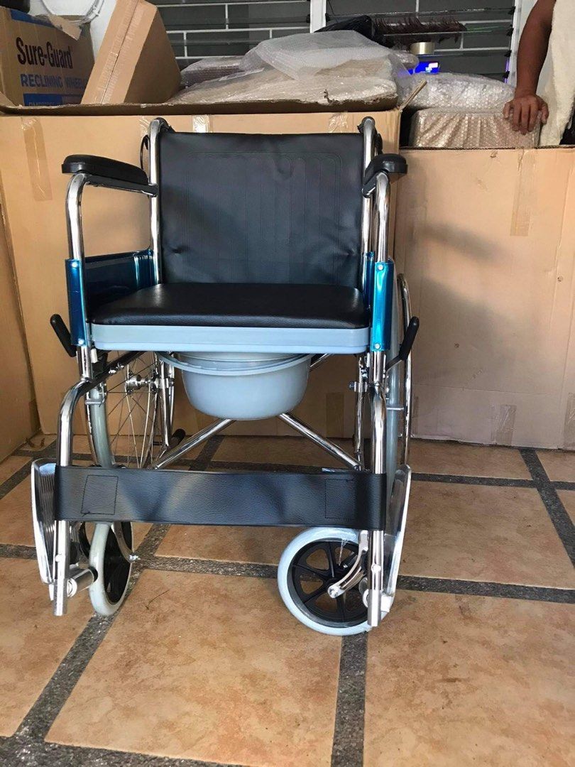 Commode wheelchair on Carousell