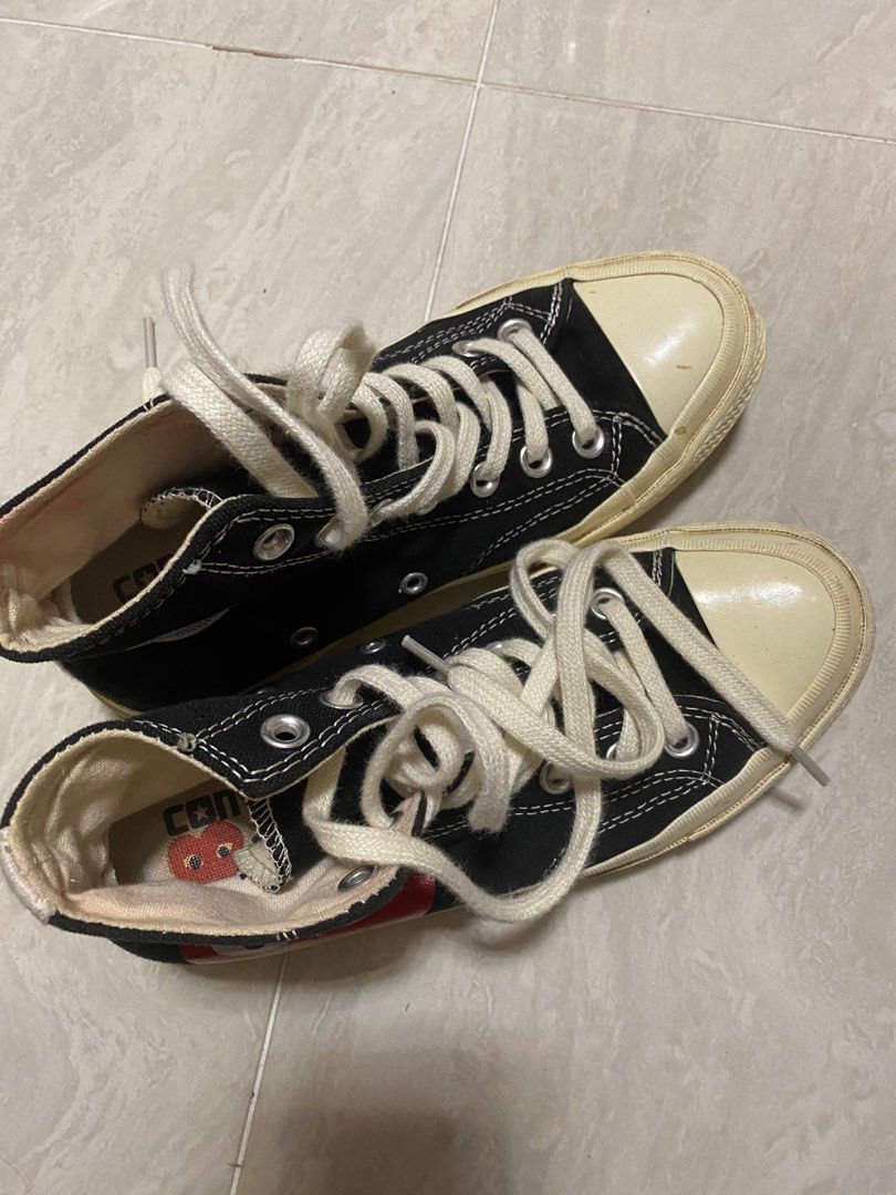 Converse x cdg 36 Carousell