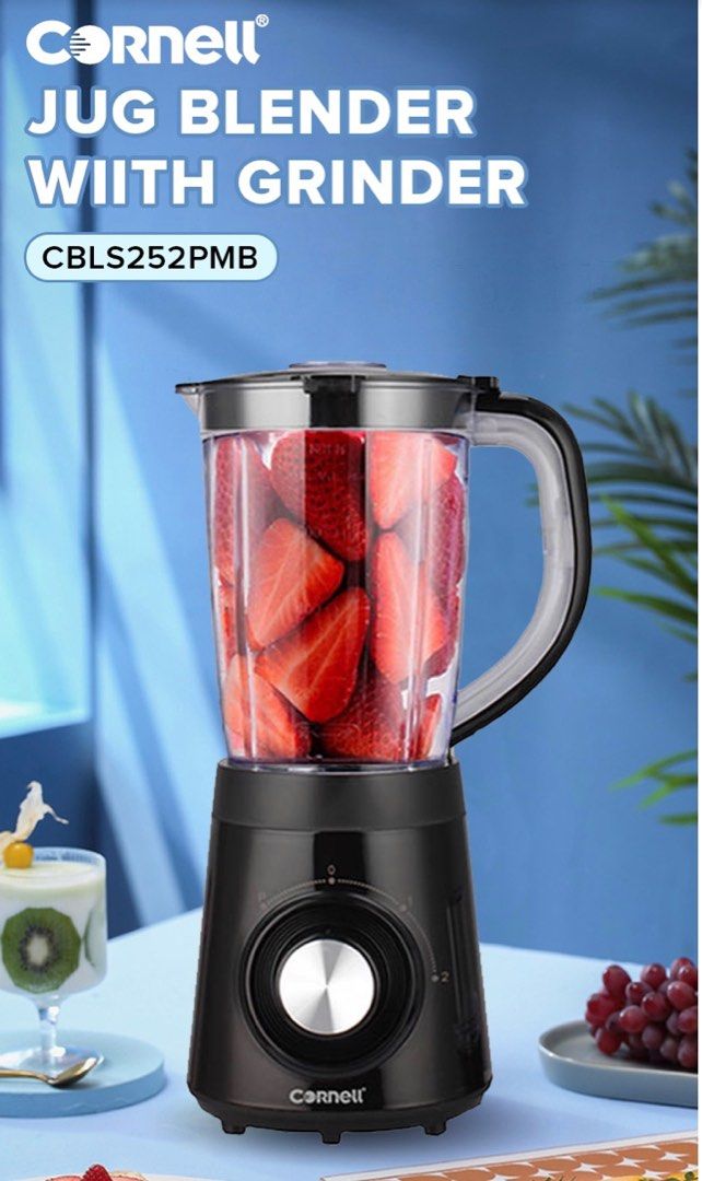 Cornell 1.5L Jug Blender with Grinder High Speed Mixer in 500 Watt