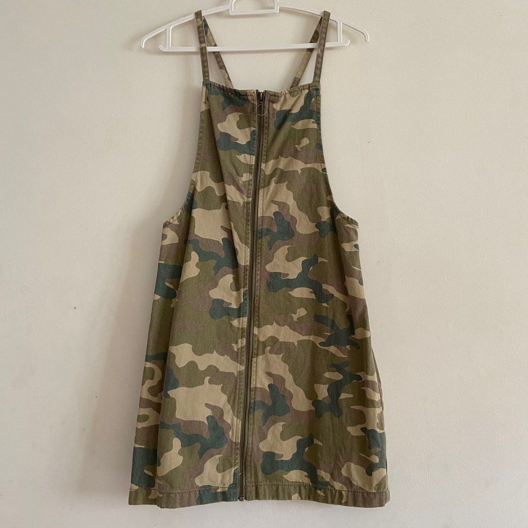 Army deals dungaree dress