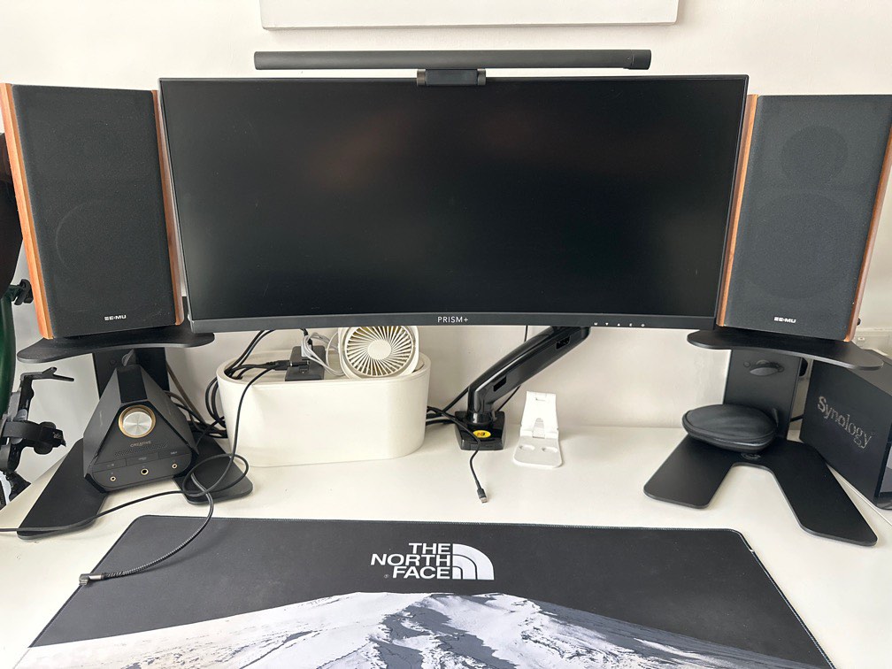 Creative X7 + XM7 + K&M monitor stand, Audio, Soundbars, Speakers