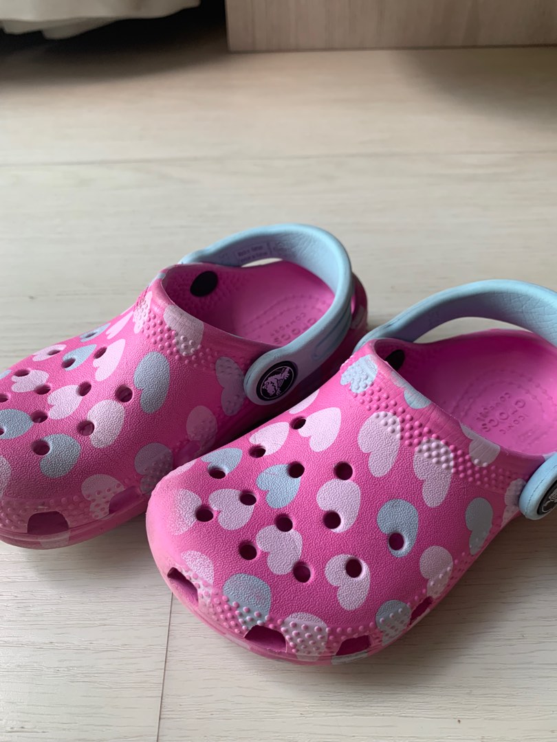 Girls crocs sale size 4