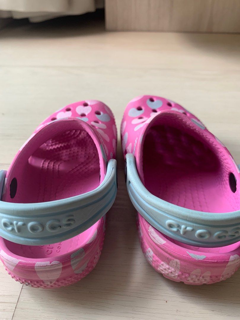 Girls crocs shop size 8