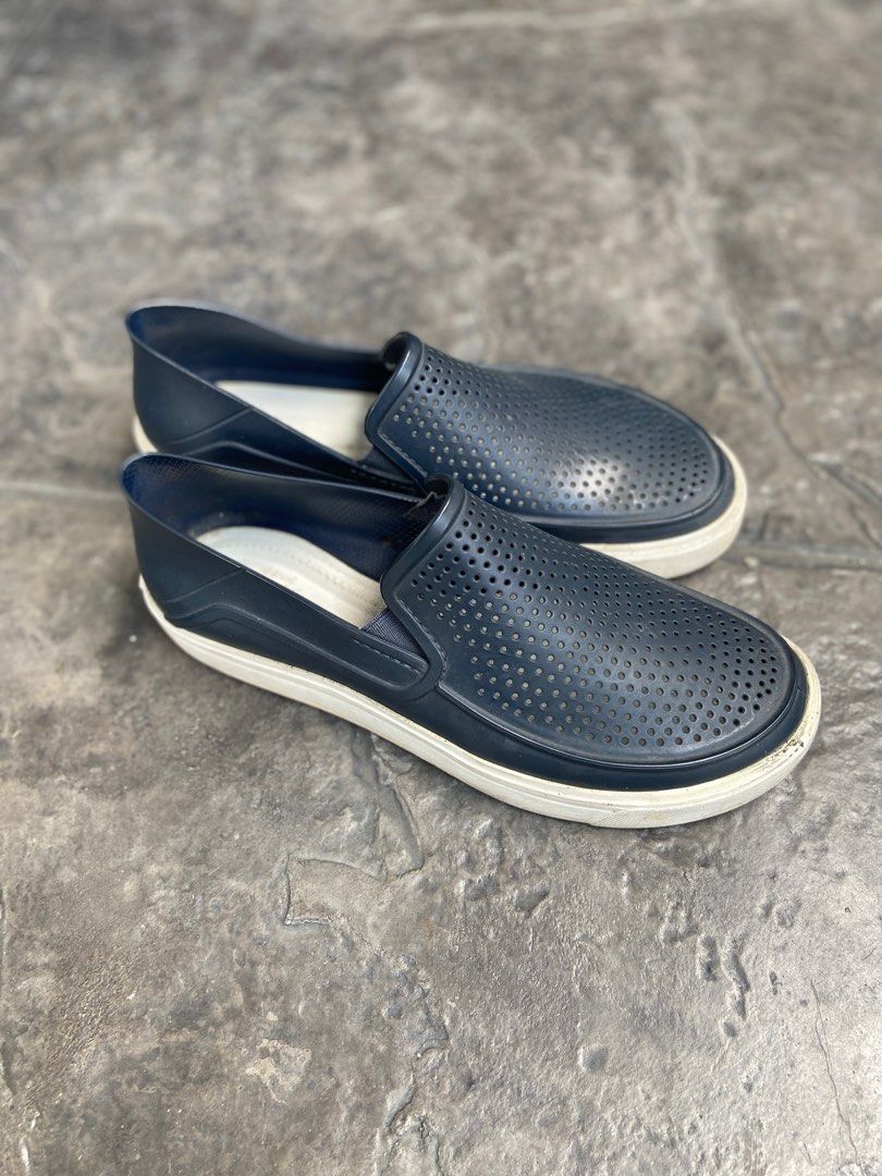 Crocs sales slip on