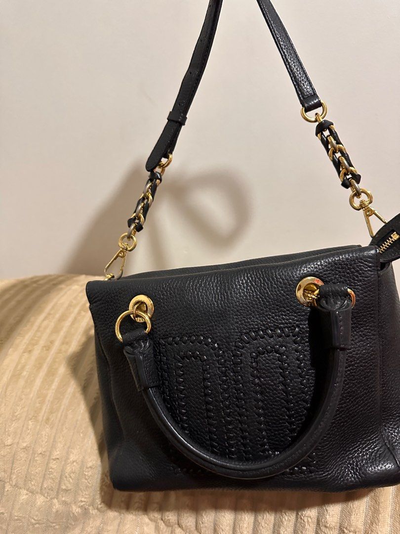 DAKS Mini 2 way sling bag, Luxury, Bags & Wallets on Carousell