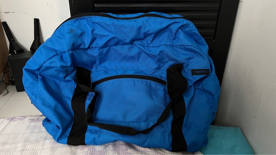 Decathlon foldable duffle bag, Hobbies & Toys, Travel, Travel