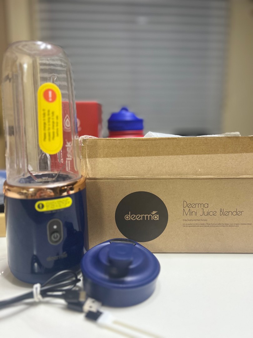 Deerma Mini Portable Blender, TV & Home Appliances, Kitchen Appliances