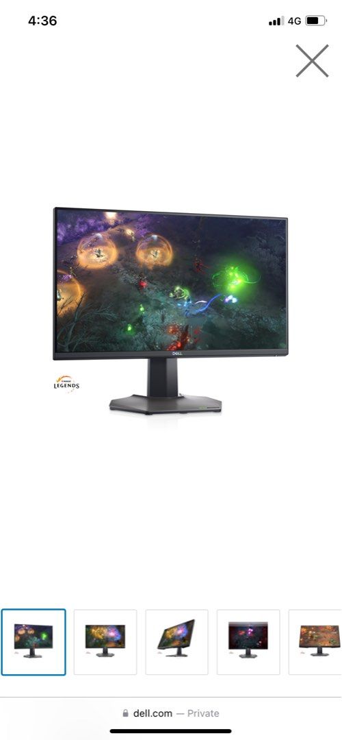 DELL S2522HG 25inch 240Hz IPS budget gaming monitor, Computers & Tech
