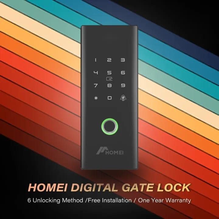 Digital Gate Lock HG200 + Installation, Furniture & Home Living