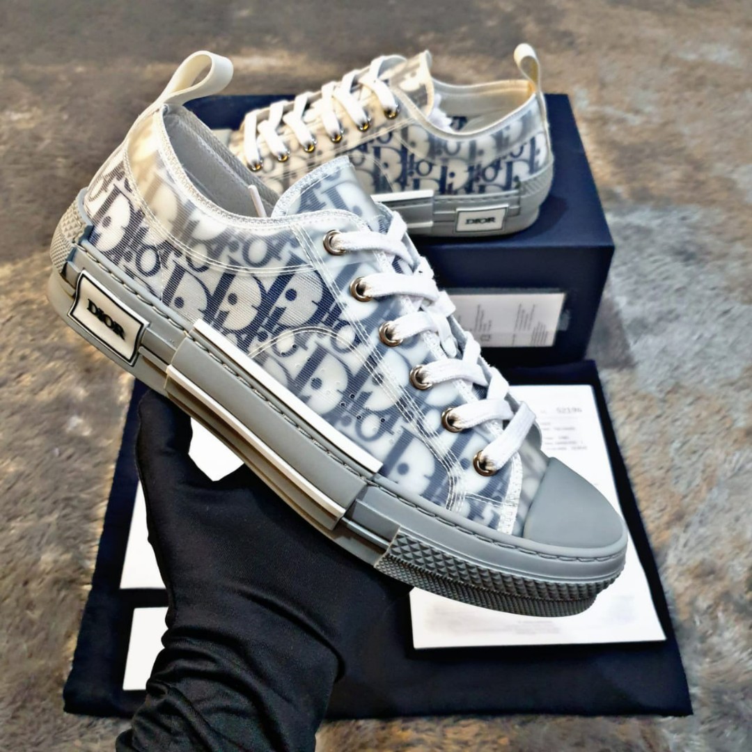 Dior Oblique B23 Logo Sneakers on Carousell