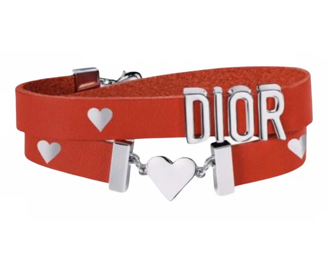 Christian dior new arrivals leather bracelet