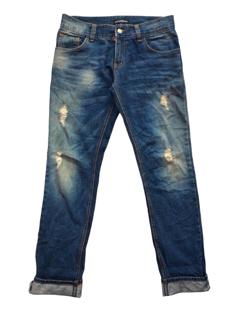 Jeans Dolce & Gabbana Taille 46 Homme - Occasion Bon état, Coupe Straight