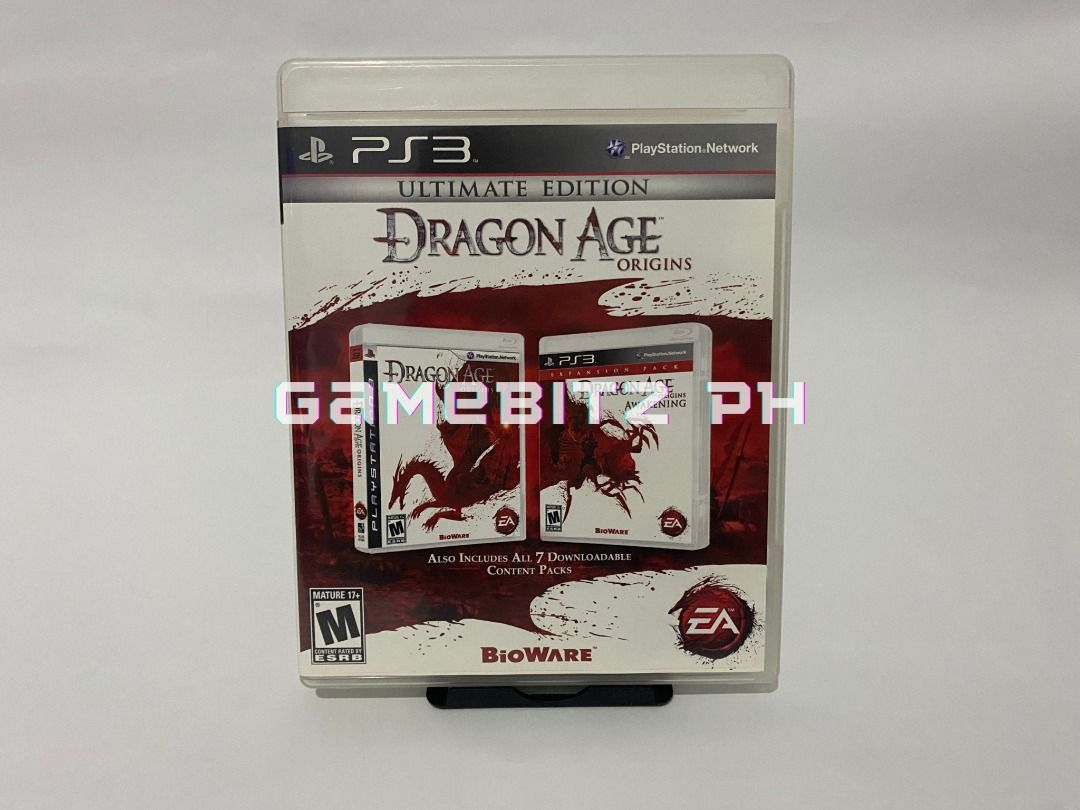 Dragon Age Origins Ultimate Edition PS3 Sony Playstation 3 Game, Video ...