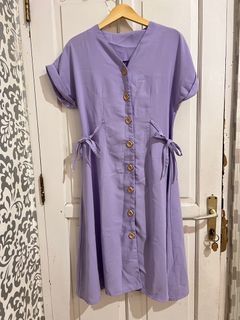 Dress  santai ungu