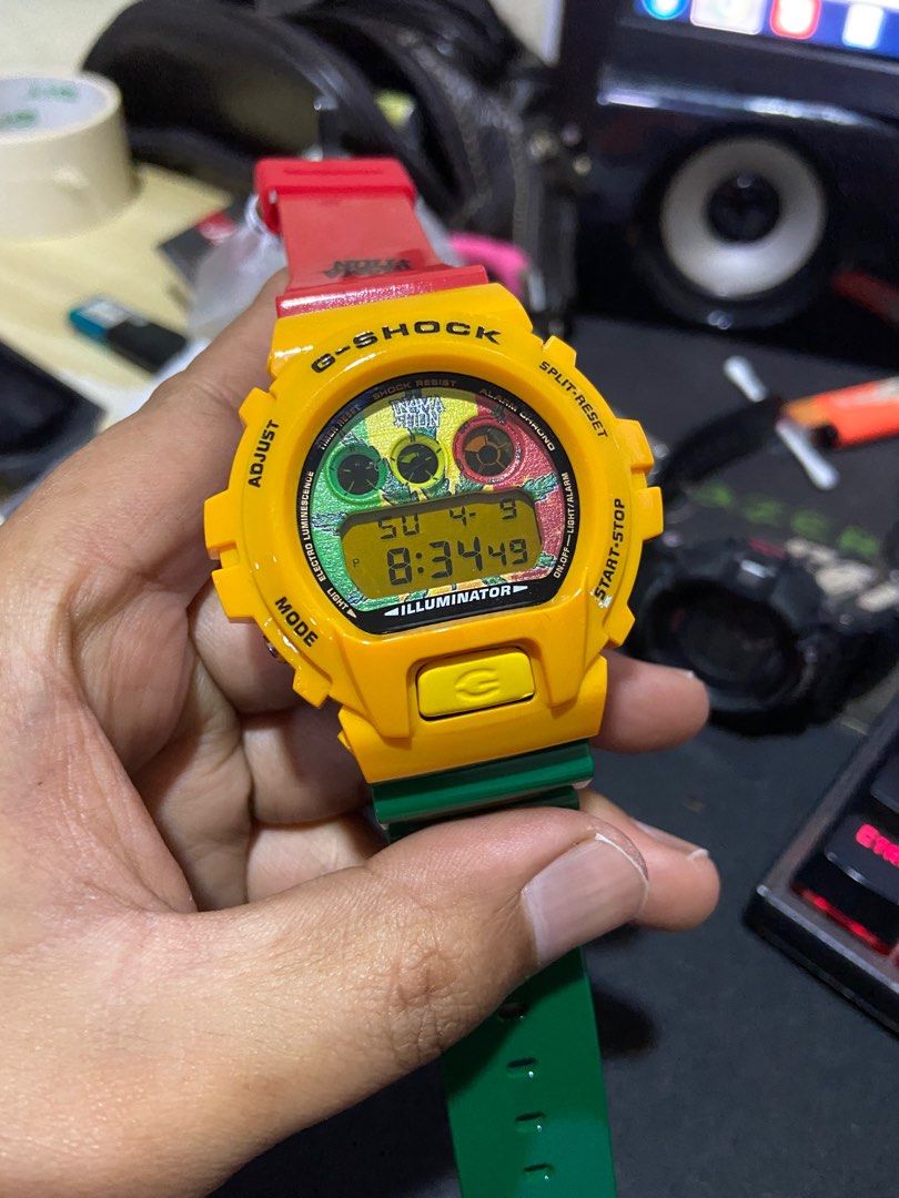 Dw6900 rasta Men s Fashion Watches Accessories Watches on