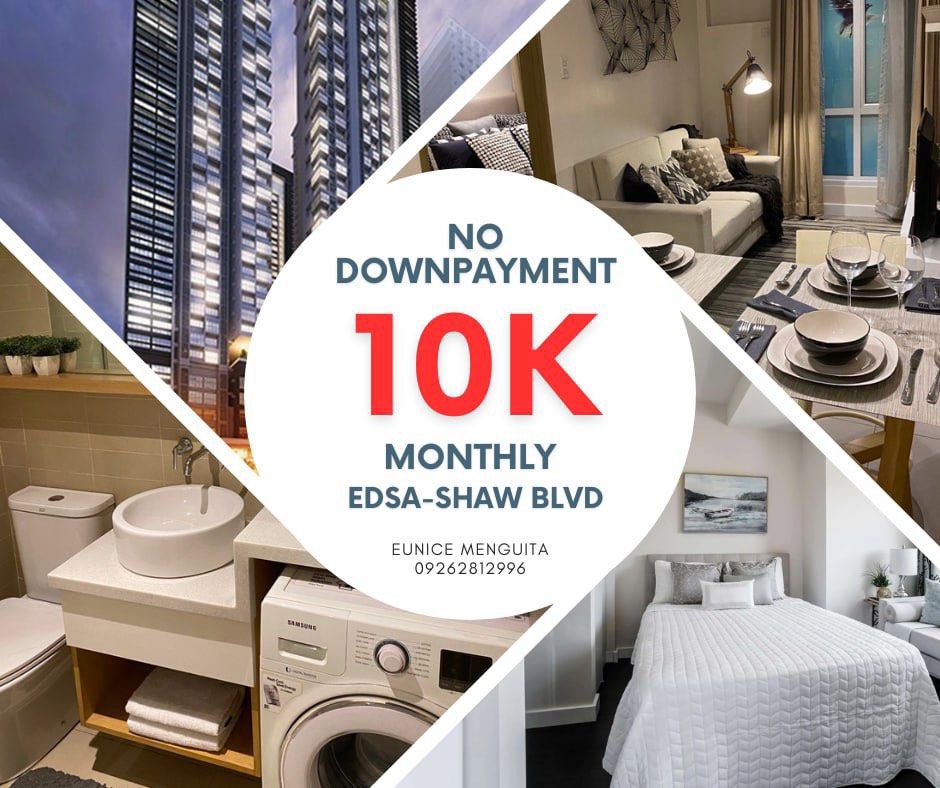 EDSA NO DP STUDIO 10K Mo. NO DP Rent to Own Mandaluyong Boni Condo with