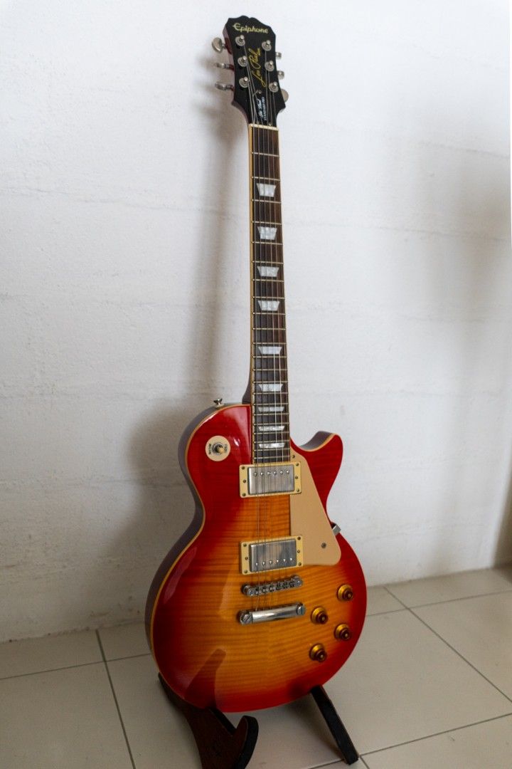Epiphone Les Paul Standard Plus Pro, Hobbies & Toys, Music & Media ...