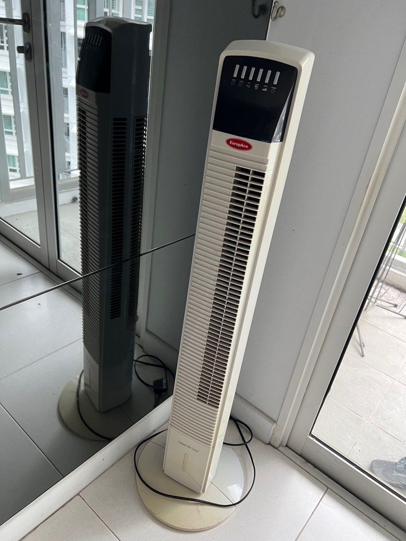 EuropAce Tower Stand Fan, Furniture & Home Living, Lighting & Fans