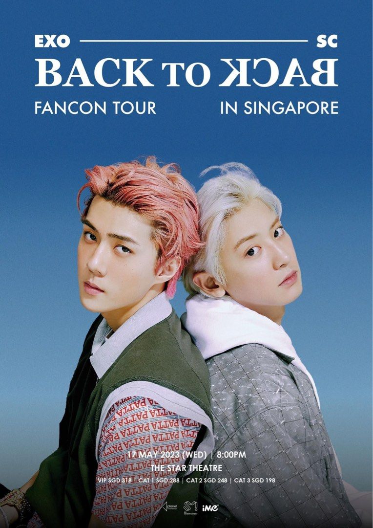 WTS EXOSC Singapore VIP tickets, Tickets & Vouchers, Event Tickets on
