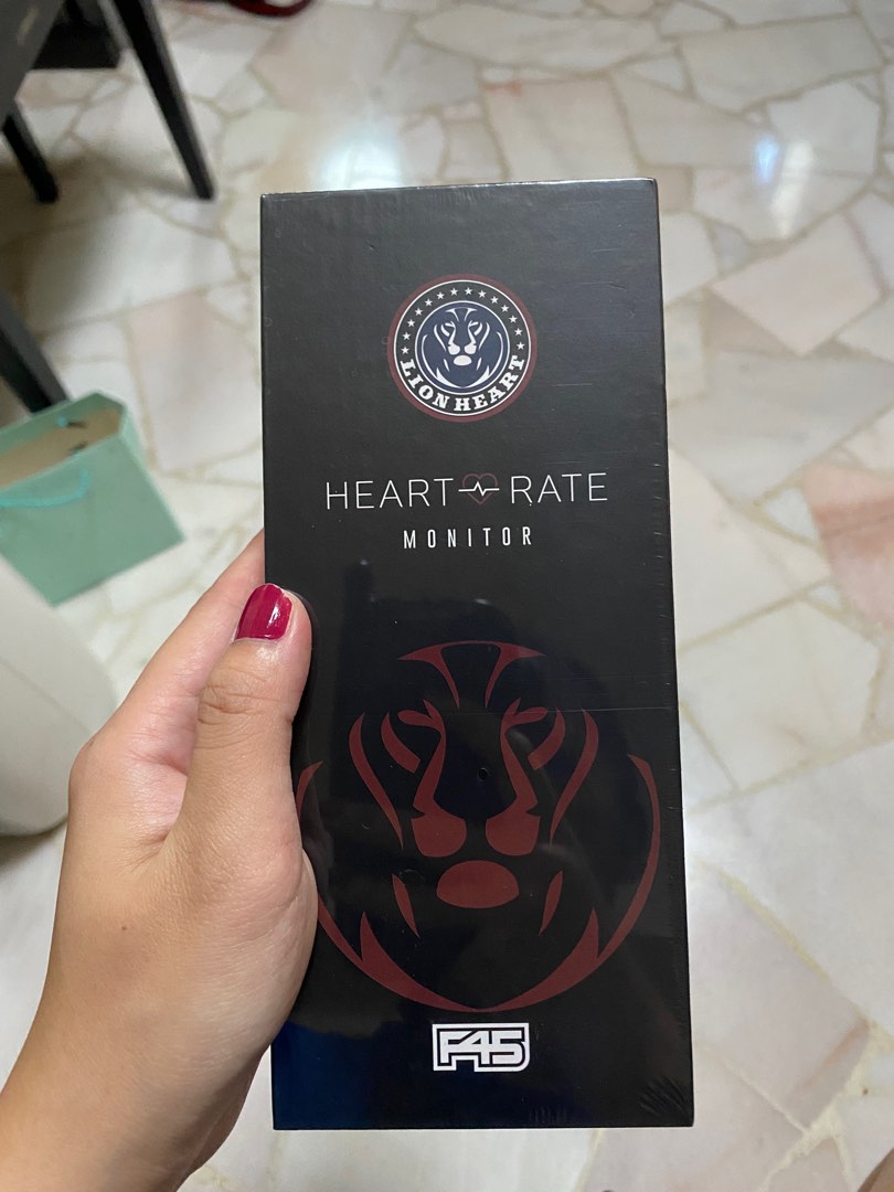 F45 lionheart heart rate monitor, Sports Equipment, Exercise & Fitness
