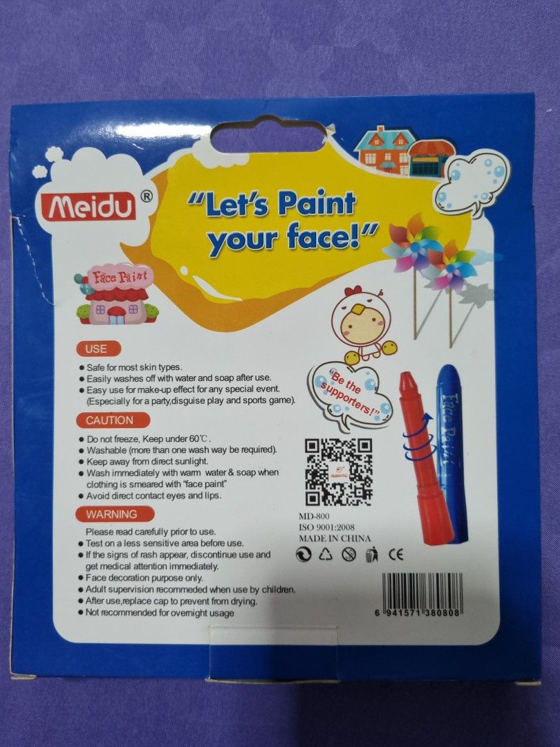 Face Paint Crayons, Hobbies & Toys, Stationery & Craft, Other