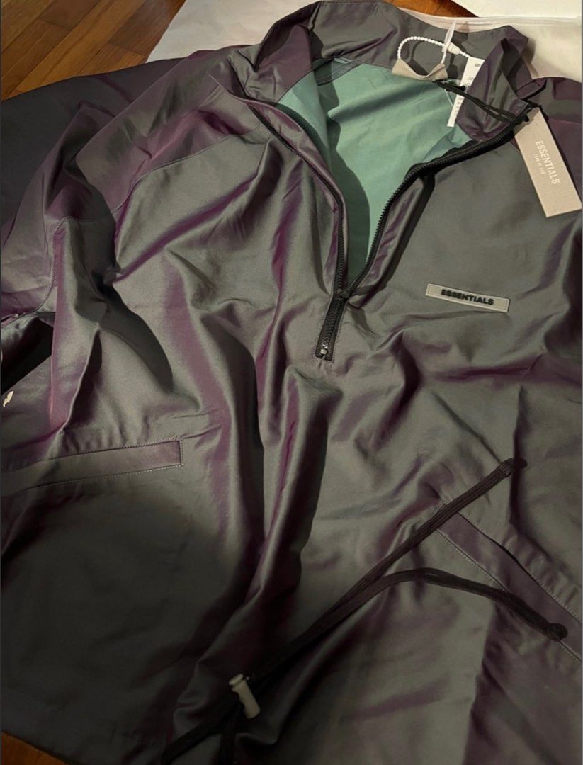 Reflective half zip pullover outlet