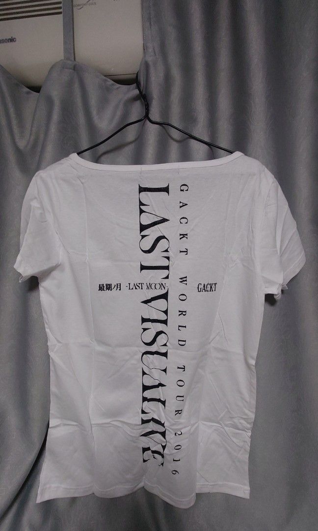 Gackt World Tour 2016 - LAST VISUALIVE tour tee(M size) ［全新物品