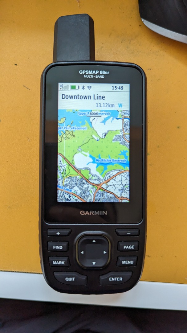 Garmin GPSMAP 66sr, Hobbies & Toys, Travel, Travel Essentials