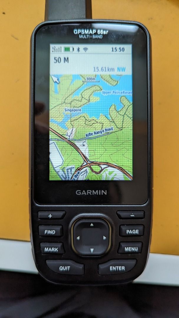 Garmin GPSMAP 66sr, Hobbies & Toys, Travel, Travel Essentials