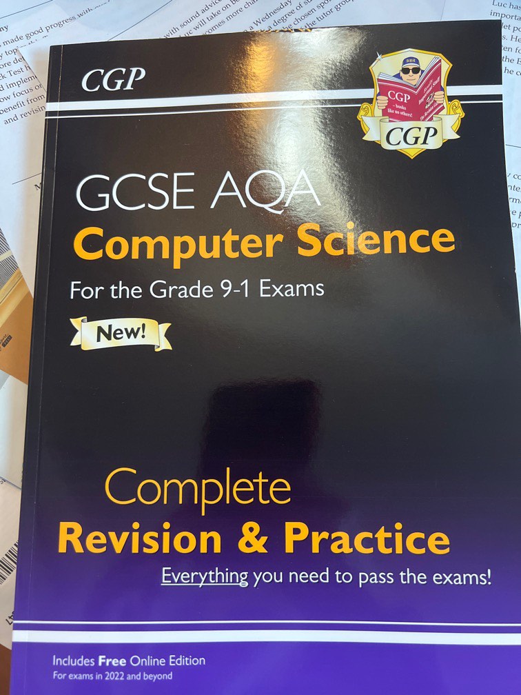 GCSE AQA Computer Science Revision Guide, Everything Else on Carousell