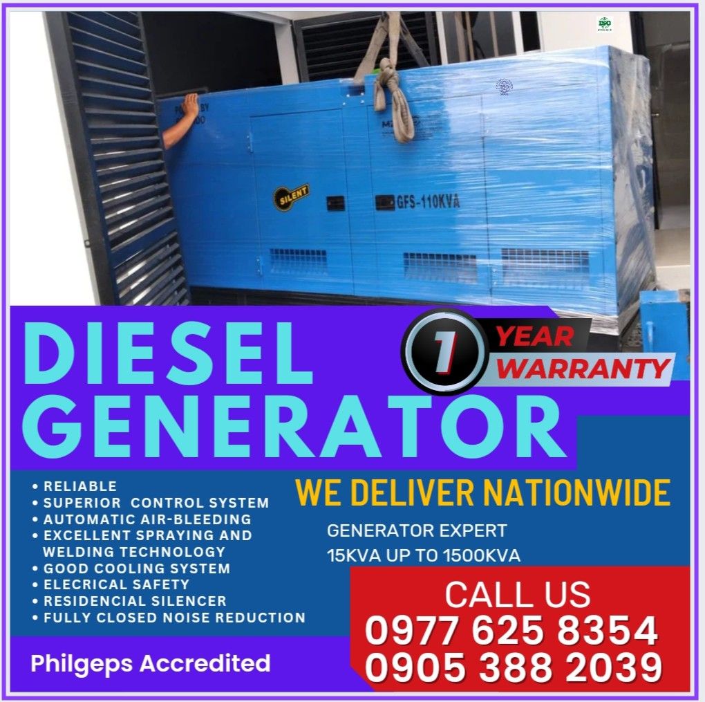 Generator Brandnew 1000kva 750kva 500kva 250kva 125kva, Commercial